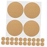 WEKADRIN 20シーツ枚形 スクラッチオフステッカー ラベル 抽選ゲーム パーティー賞品 ジェンダーレ チケット作成 商業利用可能 金属コーティング保護付き