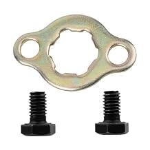 20mm Sprocket Retainer Circlips Plate Clip with Mounting Screws Replacement for 50cc 70cc 110cc 125cc 150cc Dirt Pit Mini Pocket Bike ATV 4 Wheeler Moped Go Kart
