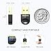 immagine 1Hommie Chiave USB Bluetooth, Adattatore USB Bluetooth 4.0, Chiavetta USB Bluetooth per Window7, XP,8, 8.1,10, Compatibile Cuffie Tranne Apple, Altoparlanti, Mouse, Tastiera, PS4 Non collega Le Cuffie