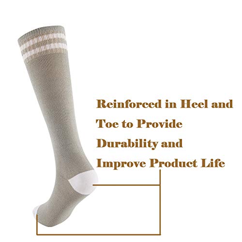 Knee High Socks for Kids, Cotton Soccer Socks for Boys, Girls, Toddlers……4
