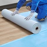 Temporary Floor Protection for Construction, Painting, Renovation, Protector Film for Hardwood Floors, Surface Carpet Protection Film, Tile&Hard Paint Protection Covers 325 sqft (39
