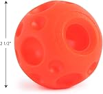 Omega Paw Balle à Friandises Tricky, Petite, Jouet Distribuant des Friandises pour Chiens, Orange