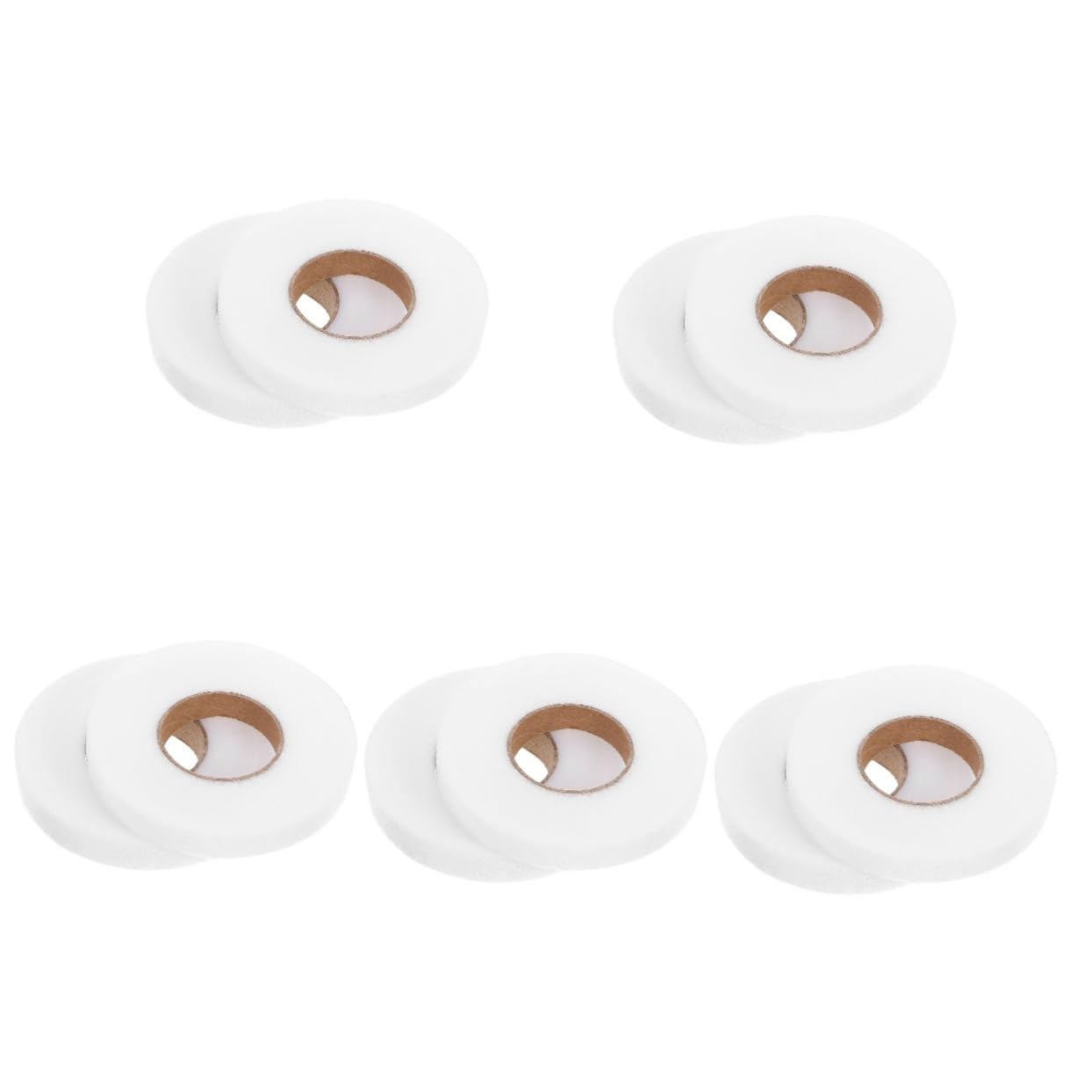 NUOBESTY 10rollos Cinta De Dobladillo Sin Costura De Doble Cara Para Ropa y Manualidades De Cinta Adhesiva Para Tejidos Para Reparaciones y Decoración De Prendas
