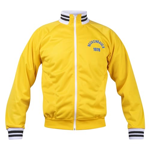 Veste de football vintage NY Cosmos jaune pour revivre la légende