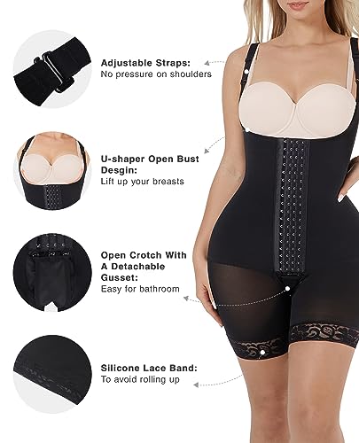 FeelinGirl Plus Size Post-Surgery Compression Faja #TOP12
