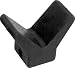 Shoreline Marine Bow Stop Rubber, 2 X 2-Inch, Black
