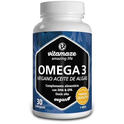 Omega 3 Vegano Aceite de Algas