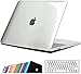 Produktbild iNeseon Hülle für MacBook Pro 13 (2019 2018 2017 2016 Freisetzung), Plastik Hartschale Case Schutzhülle und Tastaturschutz für MacBook Pro 13 Zoll (A2159 A1989 A1708 A1706), Kristall transparent