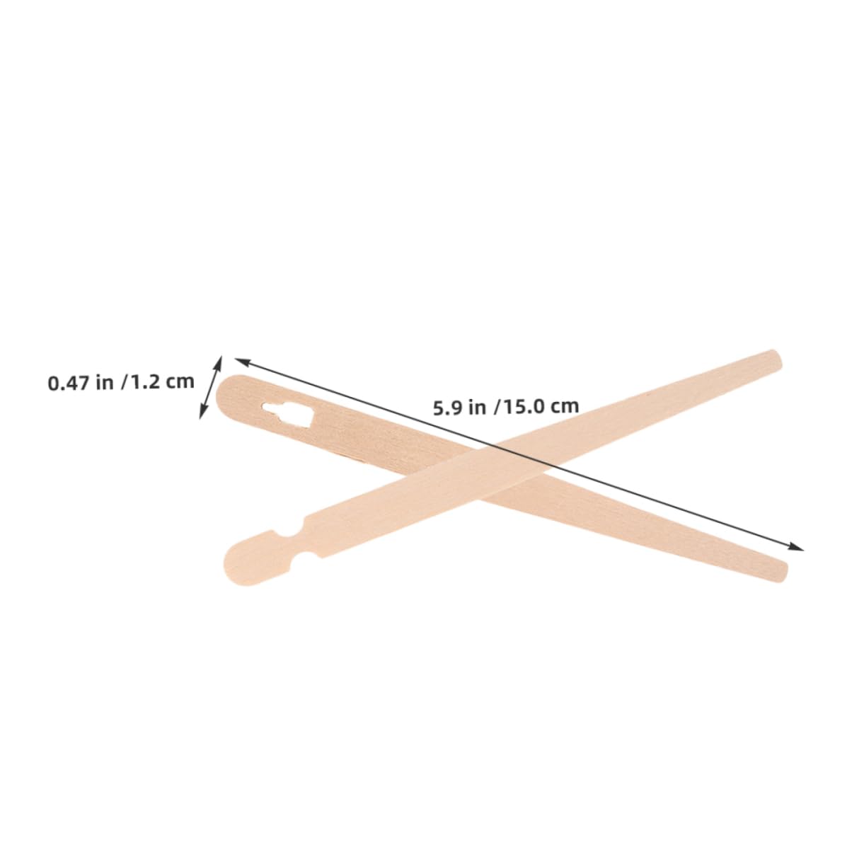 Sosoport 200pares Pinzas De Madera Para Alimentos Pinzas De Pastelería Para Adultos Desechables Para Buffet Utensilios De Cocina Para Principiantes Para Aperitivos