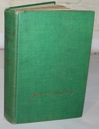 I'd do it again,: A record of all my uproarious... B0007DQBNA Book Cover