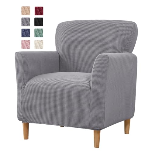 HYPIQQ Capas de poltrona de banquete capas de cadeira estampadas capas de cadeira elásticas para sala de estar Anti Slip Soft poltrona Slipcover protetor de móveis amigável para animais de estimação