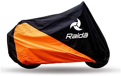 - Seasonpro Waterproof Bike Cover for KTM 390 Duke (Orange/Black) | Dust Proof | UV Protection