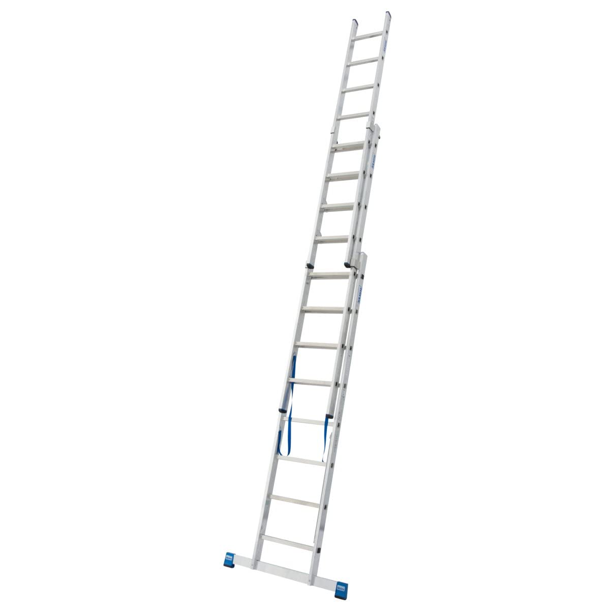 KRAUSE | Vielzweckleiter| 3-teilig| mit herausnehmbarem Leiterteil| 3 x 8 Sprossen.