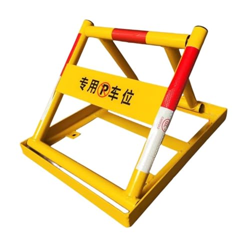 Barriera pieghevole per parcheggio e vialetto, per casa, ufficio, uso commerciale, migliora la sicurezza e previene il parcheggio non autorizzato