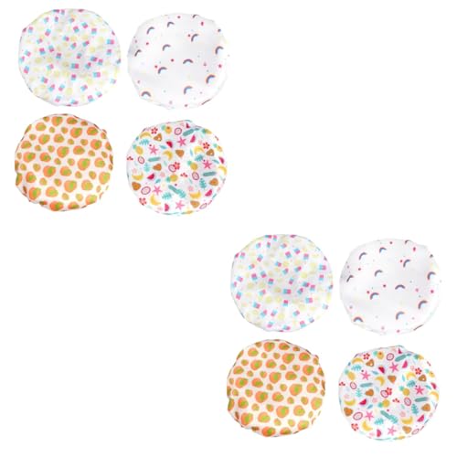 Bonnet de bain satin étanche double couche protection cheveux