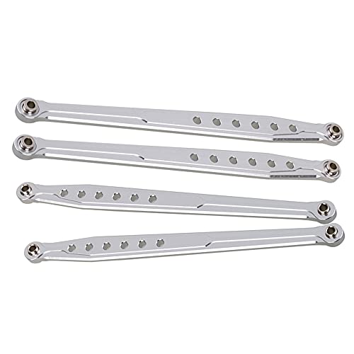 Mxfans 4X Al. Suspension Link Rod Linkage Replacement for AXIAL RC 1:10 Car