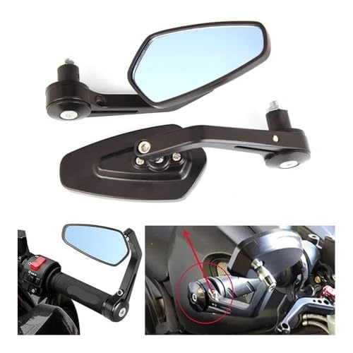 Espejo retrovisor de moto estilo retro para rutas urbanas y viajes de fin de semana 2