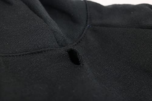 Small Dogs Hoodie BOSS Dog Winter Sweatshirt Pet Puppy Shirt Clothes for Small Dogs Boy, Medium, Black - Image 3