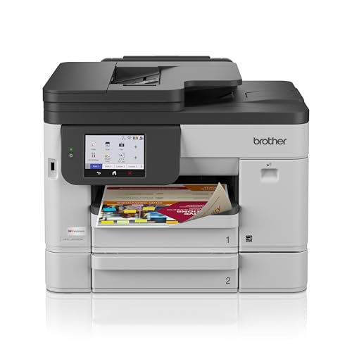 Image of Brother INKvestment 5110 Wireless Color Inkjet All-in-One Printer with a 500-sheet Paper Tray Capacity and a 4.3 inch Color Touchscreen (MCF-J5110DW)