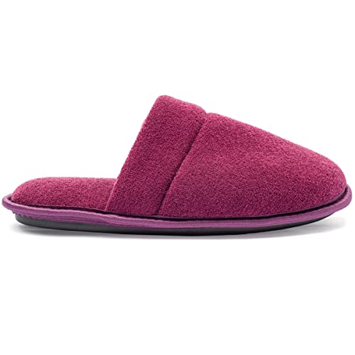 Pantufa Unissex Bordo Com Sola Ante Derrapante Nos Tamanhos 27 até 46 (39/40, Bordo)