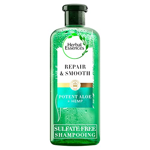 Herbal Essences Pure Shampoing Sans Sulfates Puissant Aloe Et Chanvre 225 ml