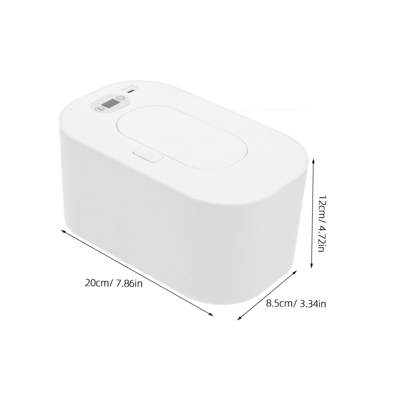 VICASKY Wipe Warmer Machine Portable Thermostatic 40-60°c Large Capacity USB-Powered Travel Wet Tissue