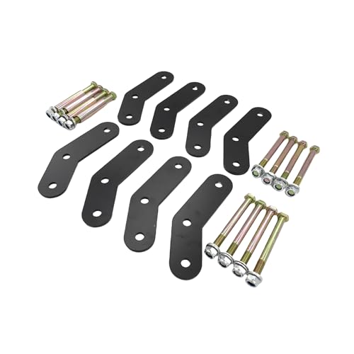 YANGCAN 2" Full Front Rear Boomerang Lift Shackle Kit Compatible with 1987-1995 Jeep Wrangler YJ by YANGCAN - Used condition - Image 4