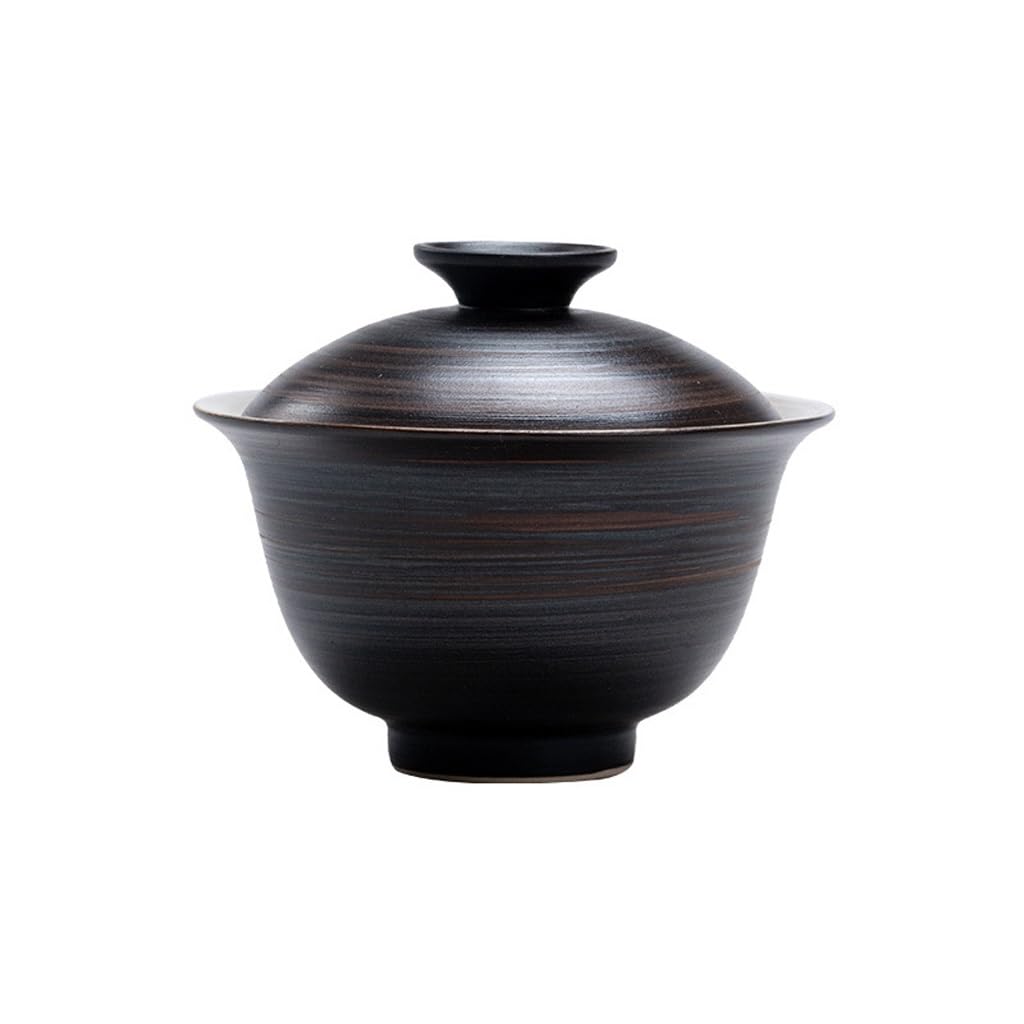 GHKryD Tea set, Ceramic Tea Cup Bowl Personal Kungfu Set