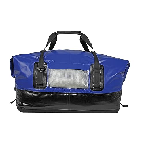 Extreme Max 3006.7345 Dry Tech Roll-Top Duffel Bag - 110 Liter, Blue