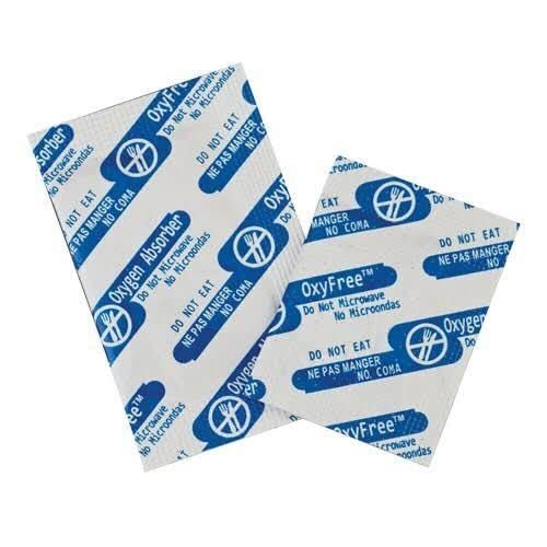 Oxygen Absorbing Packets 100cc Food Grade Oxygen Absorbers For Long