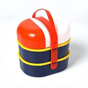 BigPlayer Mr. Chef Capsule Shape Strap-On Lunch Box with Water Bottle