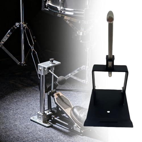 Support fixation pour pédale grosse caisse cowbell Gralara pour éliminer les vibrations