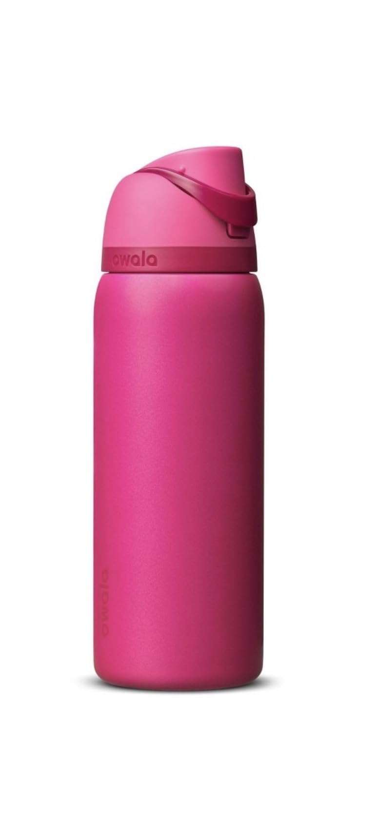 Owala FreeSip Stainless Steel Water Bottle, Read My Lips, 32oz
