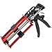 LAUCO Dual Cartridge Epoxy Gun 200 ml – Manual 1:1 and 2:1 Adhesive Applicator for Panel Bonding, Structural Epoxy, Fillers, and Plastic Repair (33093)