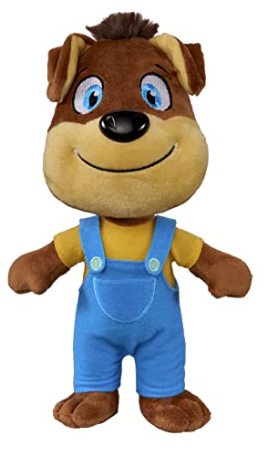 Preisvergleich Produktbild Bauer Spielwaren Toggolino Carlito: Kuscheltier aus softem Plüsch, offiziell lizenzierter Plüschartikel aus der Super RTL Kinderserie Toggolino, 25 cm, braun (12239)