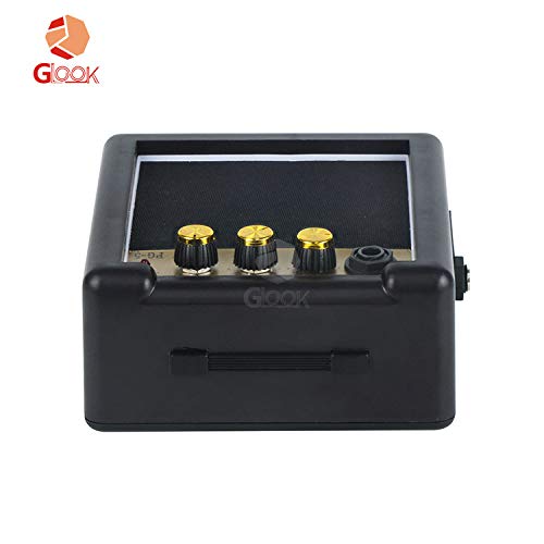 KKmoon Mini amplificador de guitarra e alto-falante de 5 W para guitarra eletrônica Amplificador por