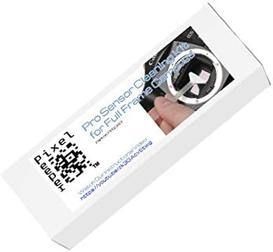 Pixel Peeper Pro Sensor Cleaning Kit for Full Frame Cameras. 6 Swabs + Residual Oil Remover Solution. (ROR)