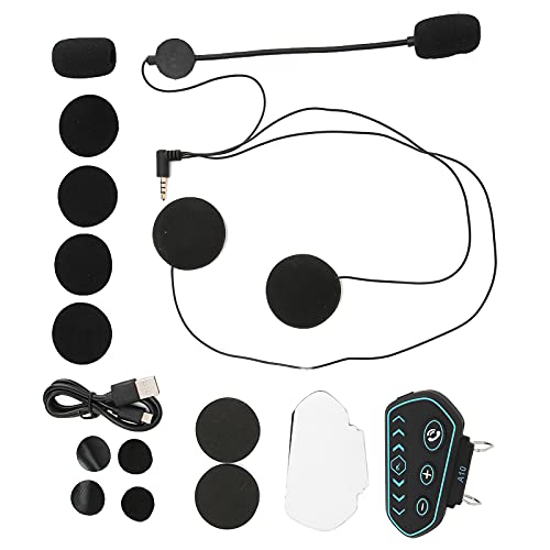 Auriculares Bluetooth A10 para moto: música HiFi e impermeabilidad en carretera