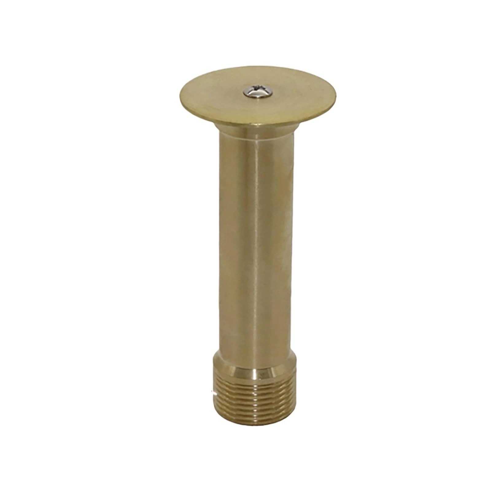 UALXPAO Fountain Nozzle 1/2" 3/4" Thread Hemispherical Fountain Stainless Steel Brass Sprinkler Nozzle Park Swimming Pool Decorative for Pond Swimming Pools(Brass)