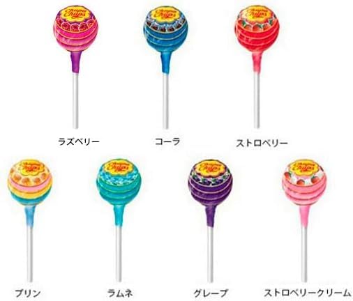 Amazon.co.jp: チュッパチャプス 7~8種40本 ギフトボックス 大容量