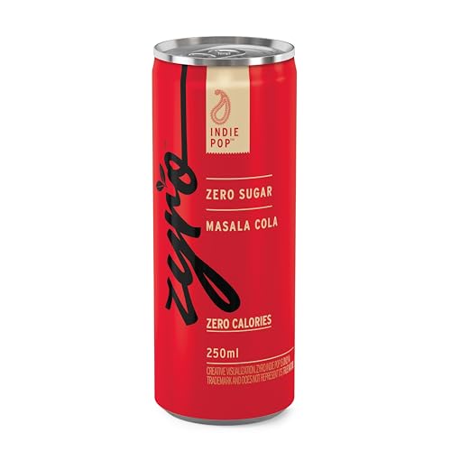 Image of Zyro by Karan Aujla Zero Sugar Masala Cola (250ml)