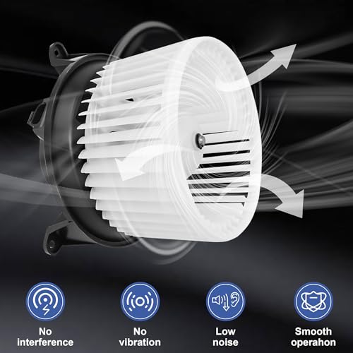 Image of PartsFlow 700174 HVAC Blower Motor with Fan Compatible With 2005-2015 Nissan Armada 5.6L 2004-2015 Titan 5.6L 2004-2010 Infiniti QX56 5.6L 27226ZH00A
