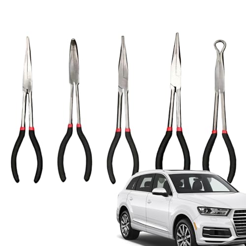 Pince à bec effilé pour atteindre les endroits étroits 28 cm - 2