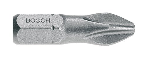Bosch 2608522186 PH2 Screwdriver Bit Set, 25mm Length, Pack of 25
