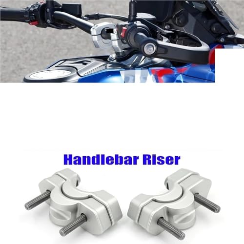 Guidon riser R1300GS clip rigide pour augmenter la hauteur du poste