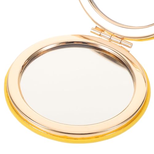 Espejo de Maquillaje Plegable Metálico Doble Cara miniatura 3