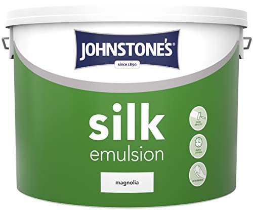 Johnstone's Contract Vinyl Silk 10L Magnolia Paint