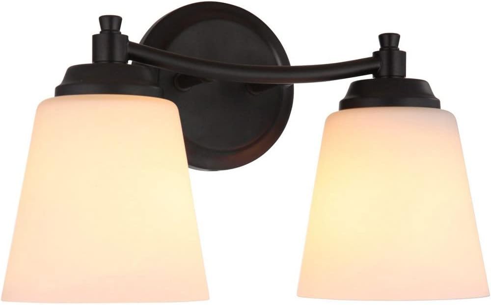 Craftmade Tyler 2 Light Vanity Brushed Polished Nickel