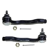 DLZ 2 Pcs Front Suspension Kit-2 Outer Tie Rod End Compatible with 1992-2000 Honda Civic 1993-1997 Honda Civic Del Sol 1997-2001 Honda CR-V 1997-2000 Acura EL 1994-2001 Acura Integra ES2943R ES3332R
