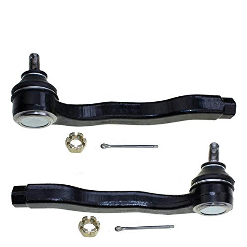 DLZ 2 Pcs Front Suspension Kit-2 Outer Tie Rod End Compatible with Civic 1992-2000, Civic Del Sol 1993-1997, CR-V 1997-2001, EL 1997-2000, Integra 1994-2001 ES2943R